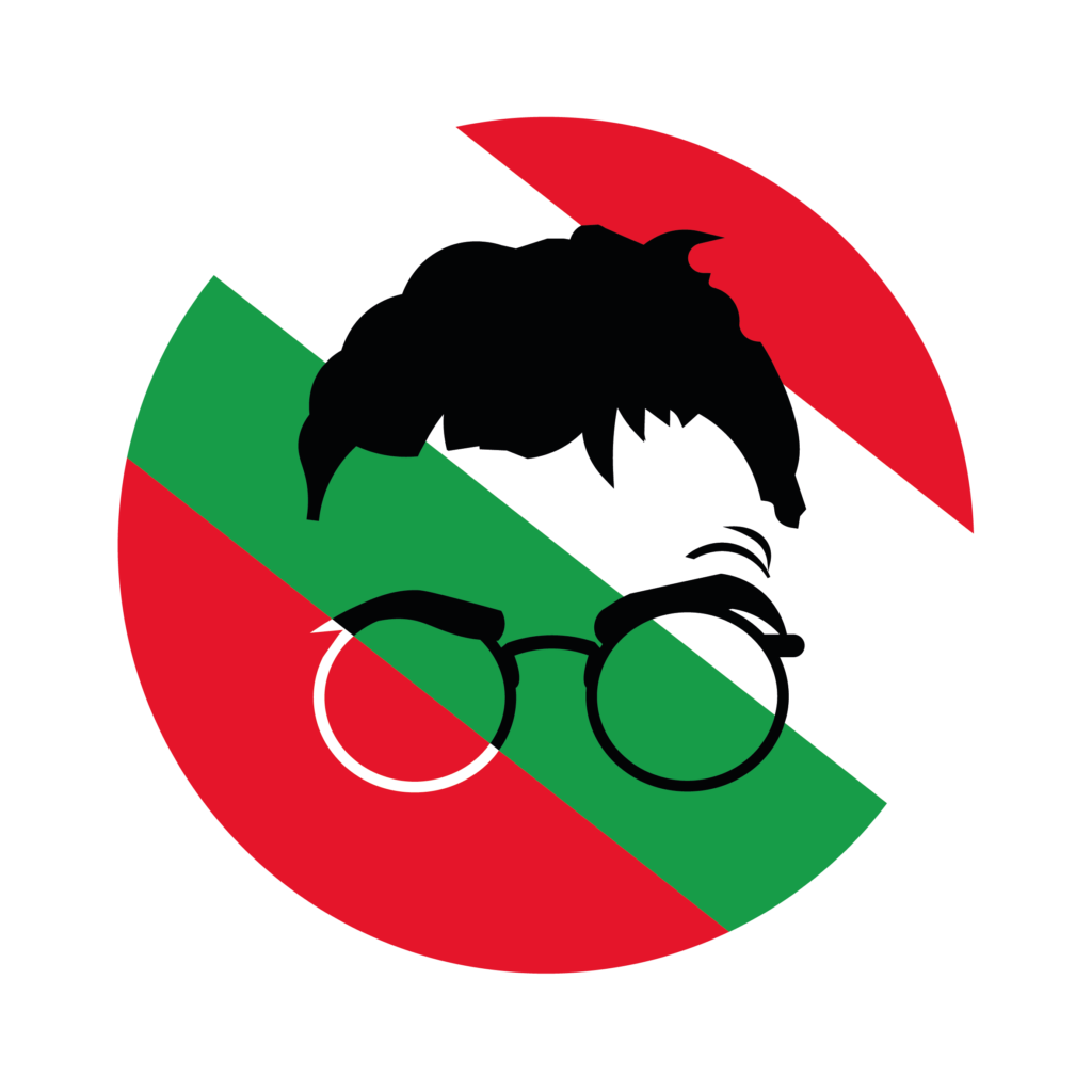 Logo de Good Bye Hippocrate aux couleurs Basque
